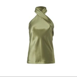 GALVAN LONDON Sash Neck Top SIZE 8
